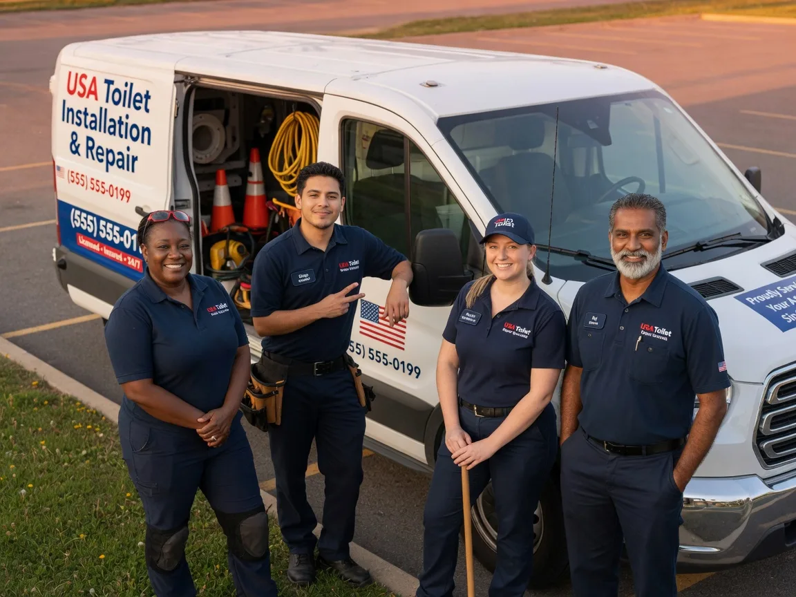 Toilet Installation company in Fredericksburg, VA